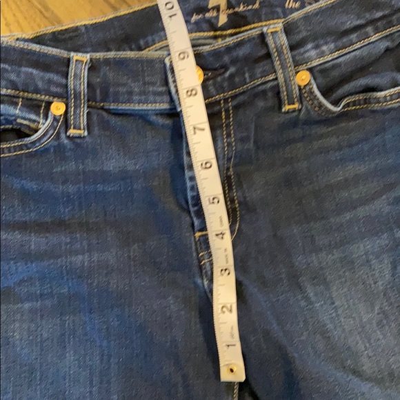 7 For All Mankind The Skinny Jeans 27 EUC - Picture 4 of 7